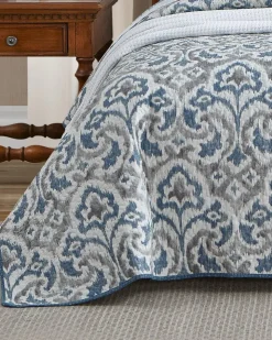 Tommy Bahama Cape Verde 3-Piece King Quilt Set- Quilts & Blankets