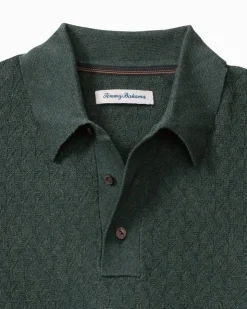 Tommy Bahama Capital Cable Sweater Polo- Sweaters|Polos