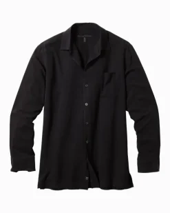 Tommy Bahama Catalina Twill Long-Sleeve Silk Shirt- Shirts