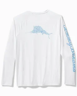 Tommy Bahama Chill Time Surf IslandZone® Rash Guard- Swim & Boardshorts|T-Shirts