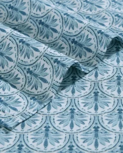 Tommy Bahama Coastal Batik 4-Piece Queen Sheet Set- Sheet Sets & Bedskirts