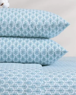 Tommy Bahama Coastal Batik 4-Piece Queen Sheet Set- Sheet Sets & Bedskirts