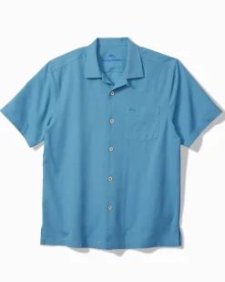 Tommy Bahama Coastal Breeze Check IslandZone® Camp Shirt- Shirts