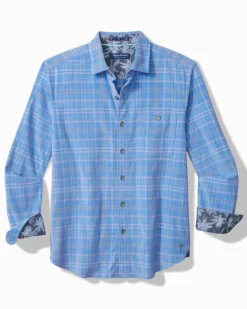 Tommy Bahama Coastline Cord Stretch Brisa Check Shirt- Shirts