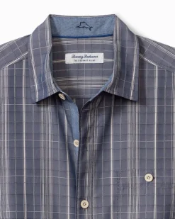 Tommy Bahama Coconut Point Samba Stripe IslandZone® Camp Shirt- Shirts
