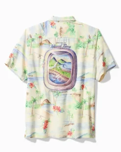 Tommy Bahama Collector's Series '24 Arriving in Island Time Silk Camp Shirt- Shirts