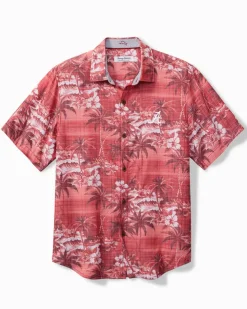 Tommy Bahama Collegiate Coconut Point Isla Palmetta IslandZone® Camp Shirt- Shirts