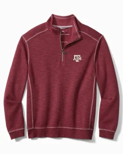 Tommy Bahama Collegiate Tobago Bay Half-Zip Sweatshirt- Sweatshirts
