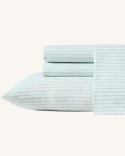Tommy Bahama Cool Beach Stripe 4-Piece King Sheet Set- Sheet Sets & Bedskirts