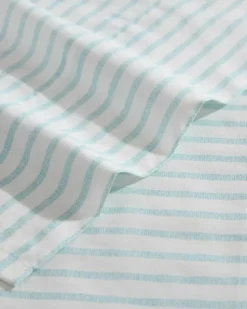Tommy Bahama Cool Beach Stripe 4-Piece King Sheet Set- Sheet Sets & Bedskirts