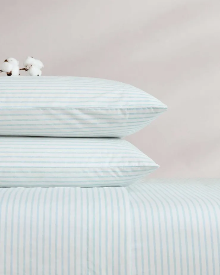 Tommy Bahama Cool Beach Stripe 4-Piece King Sheet Set- Sheet Sets & Bedskirts