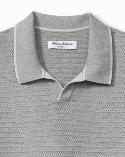 Tommy Bahama Coolside Harbor IslandZone® Sweater Polo- Sweaters|Polos