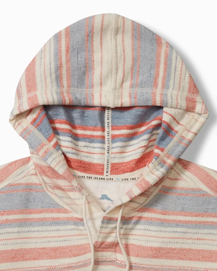 Tommy Bahama Coral Coastline Baja Hoodie- Sweatshirts