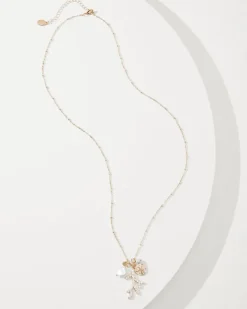 Tommy Bahama Coral Isles Sealife Charm Necklace-Women Jewelry