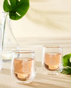 Tommy Bahama Corkcicle® Stemless Wine Glass - Set of 2- Drinkware & Bar