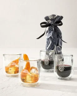 Tommy Bahama Corkcicle® Stemless Wine Glass - Set of 2- Drinkware & Bar