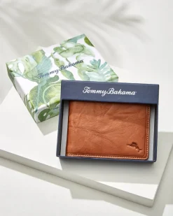 Tommy Bahama Crunch Slimfold Wallet- Wallets & Tech Accessories