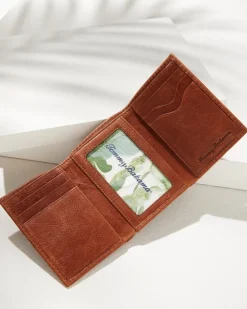 Tommy Bahama Crunch Trifold Wallet- Wallets & Tech Accessories