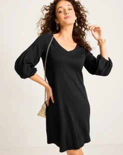 Tommy Bahama Darcy Balloon-Sleeve Dress-Women Dresses