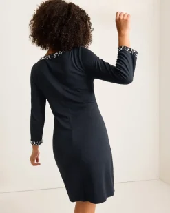 Tommy Bahama Darcy Embellished V-Neck Dress-Women Dresses