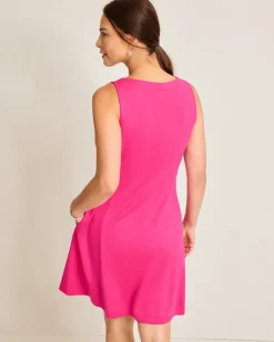Tommy Bahama Darcy Fit-and-Flare Dress-Women Dresses