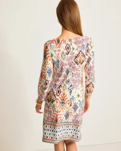 Tommy Bahama Darcy Vista Cove 3/4-Sleeve Dress-Women Dresses