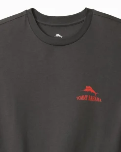 Tommy Bahama Deck the Halls Graphic T-Shirt- T-Shirts|Shirts