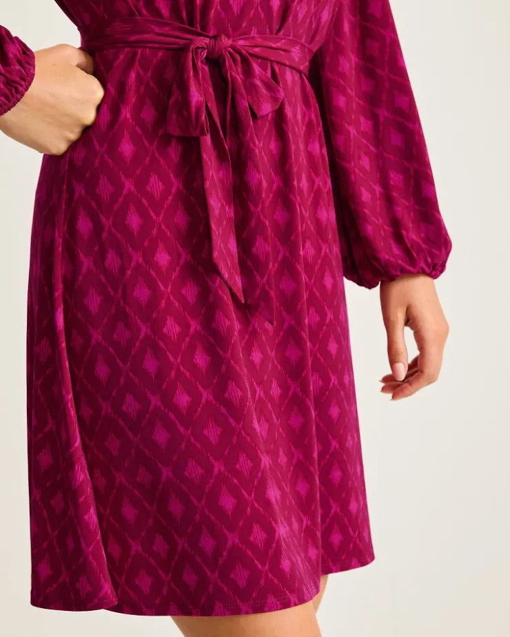 Tommy Bahama Diamond Cay Long-Sleeve Dress-Women Dresses