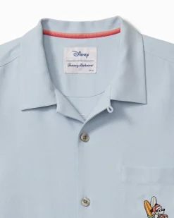Tommy Bahama Disney Huladay Sleigh Ride Silk Camp Shirt- Shirts