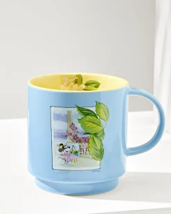 Tommy Bahama Disney Painting Minnie Stackable Mug- Drinkware & Bar