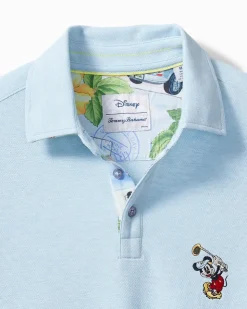 Tommy Bahama Disney Postcard to Paradise Five O'Clock Polo- Polos|Shirts