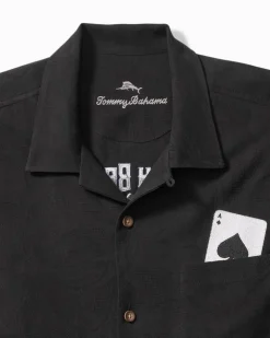 Tommy Bahama Drinking Doubles Silk Camp Shirt- Shirts