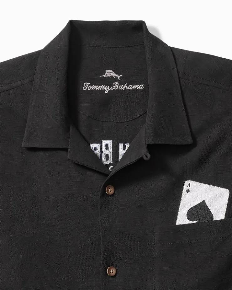 Tommy Bahama Drinking Doubles Silk Camp Shirt- Shirts