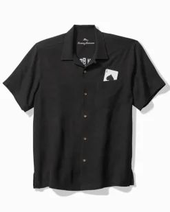 Tommy Bahama Drinking Doubles Silk Camp Shirt- Shirts
