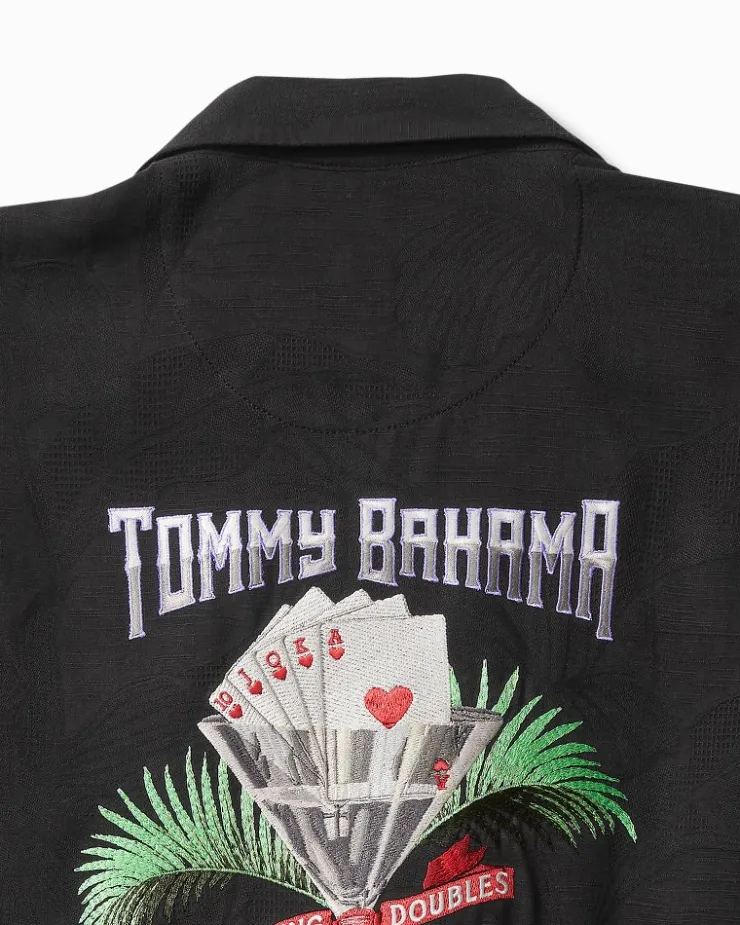 Tommy Bahama Drinking Doubles Silk Camp Shirt- Shirts
