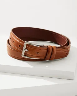 Tommy Bahama Drop Edge Stitch Belt- Belts