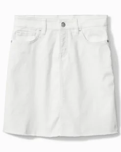 Tommy Bahama Ella Twill Denim Skirt-Women Skirts