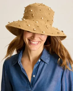 Tommy Bahama Embellished Bucket Hat-Women Hats & Caps