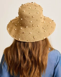 Tommy Bahama Embellished Bucket Hat-Women Hats & Caps