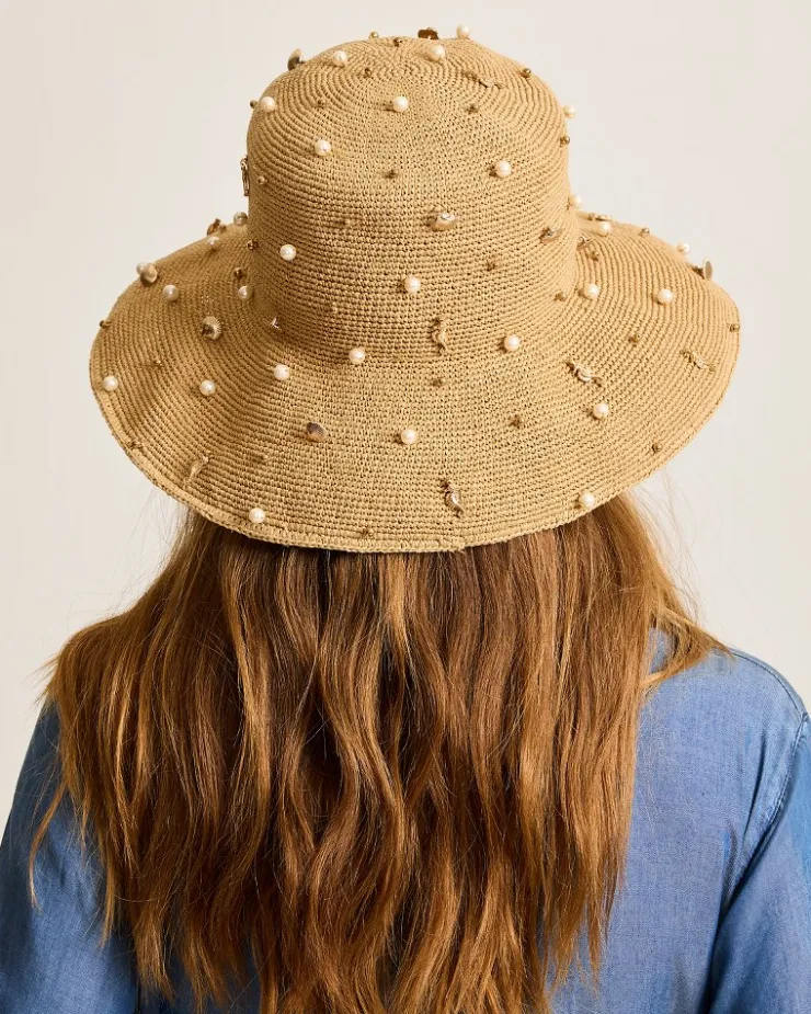 Tommy Bahama Embellished Bucket Hat-Women Hats & Caps