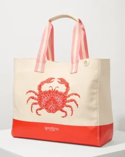 Tommy Bahama Embroidered Beach Tote-Women Beach Bags|Handbags & Clutches