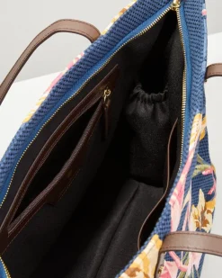 Tommy Bahama Embroidered Tote-Women Handbags & Clutches