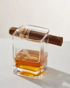 Tommy Bahama Etched Marlin Corkcicle® Cigar Glass- Drinkware & Bar