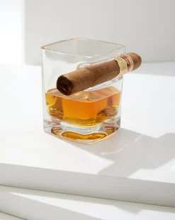 Tommy Bahama Etched Marlin Corkcicle® Cigar Glass- Drinkware & Bar