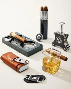 Tommy Bahama Etched Marlin Corkcicle® Cigar Glass- Drinkware & Bar