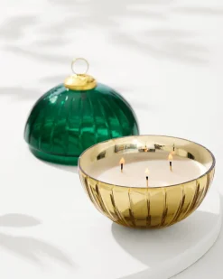 Tommy Bahama 8.5-oz. Etched Ornament Candle- Candles & Diffusers
