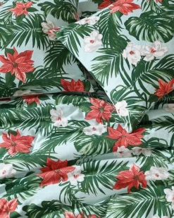Tommy Bahama Festive Palms Reversible King 3-Piece Comforter Set- Comforters & Duvets