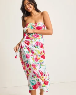 Tommy Bahama Fiesta Floral Pareo-Women Beach Coverups