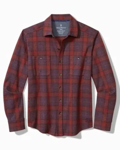 Tommy Bahama Fireside San Miguel Stretch Flannel Shirt- Shirts