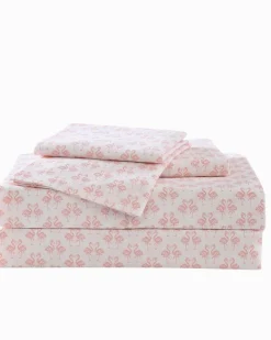 Tommy Bahama Flamingle 4-Piece King Sheet Set- Sheet Sets & Bedskirts